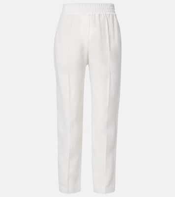 Gerade Mid-Rise-Hose | Brunello Cucinelli