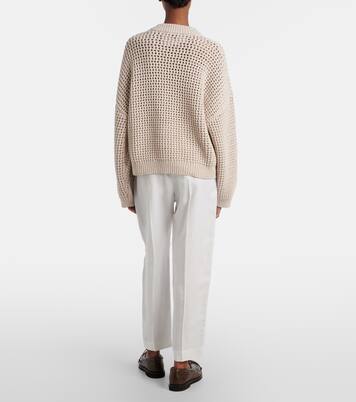 Gerade Mid-Rise-Hose | Brunello Cucinelli