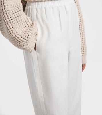 Gerade Mid-Rise-Hose | Brunello Cucinelli