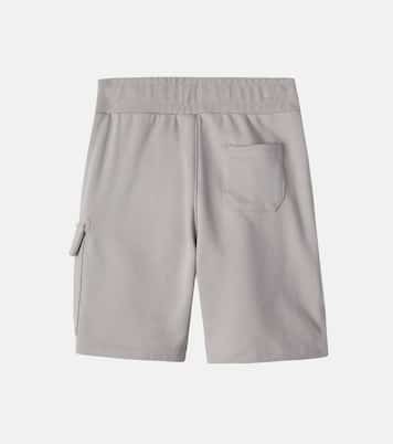 Lens cotton jersey shorts | C.P. Company Kids