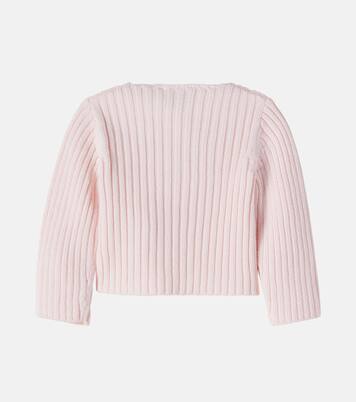 Baby Esil cotton and cashmere cardigan | Bonpoint