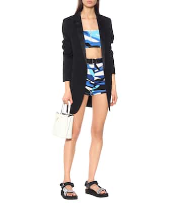 Printed bralette | Prada