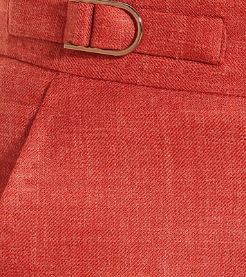 Pantaloni Vesta a vita alta in lana e seta | Gabriela Hearst