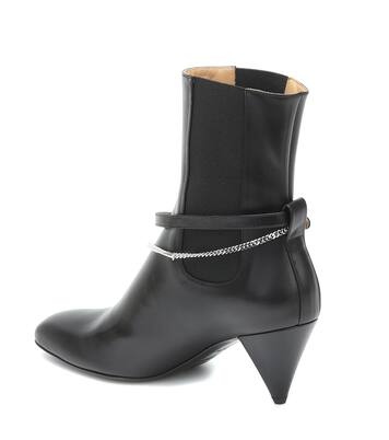 Leather ankle boots | Jil Sander