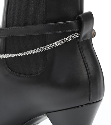 Leather ankle boots | Jil Sander