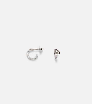 Boucles d'oreilles Fireworks en or blanc 18 ct et diamants | Suzanne Kalan