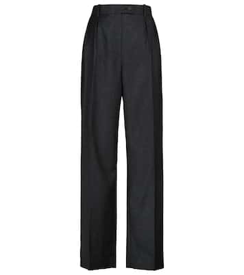Pantalon ample Randa en laine vierge | The Row