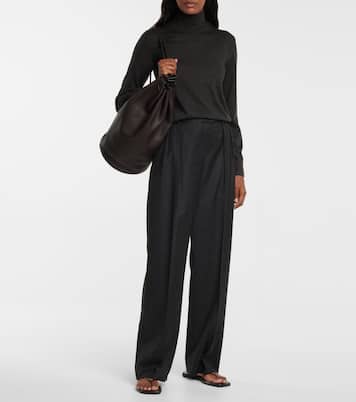 Pantalon ample Randa en laine vierge | The Row