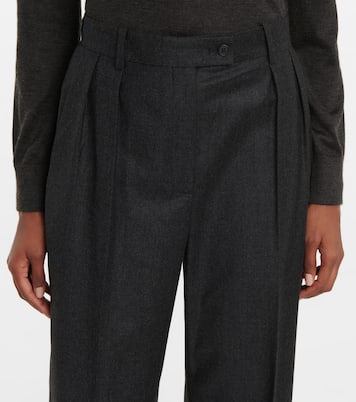 Pantalon ample Randa en laine vierge | The Row