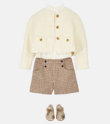 Shorts Diplôme aus Baumwolle und Wolle | Bonpoint