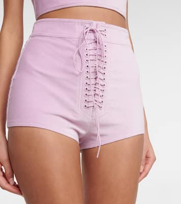 Shorts Sutton in velluto a coste | Alex Perry