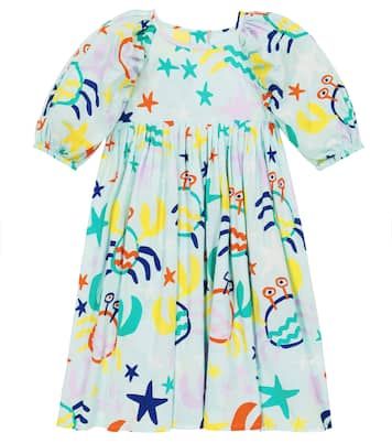 Bedrucktes Kleid aus Baumwolle | Stella McCartney Kids