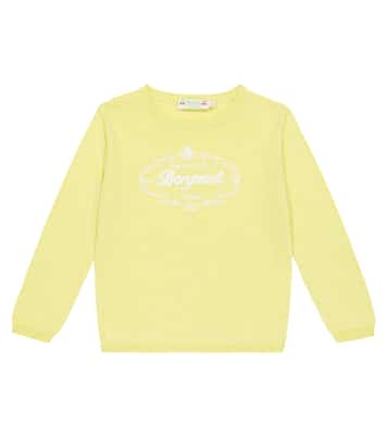 Pullover Alpin in misto cotone con logo | Bonpoint