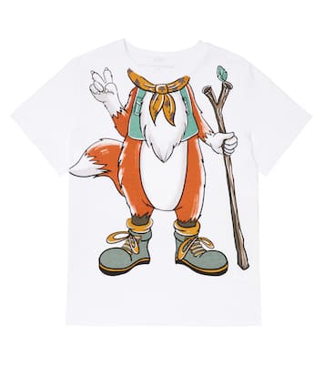 Bedrucktes T-Shirt aus Baumwoll-Jersey | Stella McCartney Kids