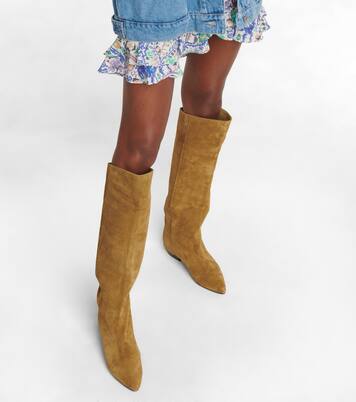 Skarlet suede knee-high boots | Isabel Marant