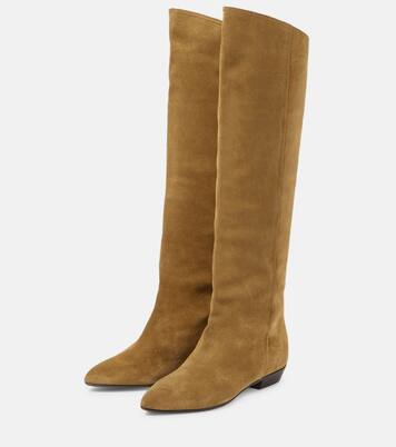Skarlet suede knee-high boots | Isabel Marant