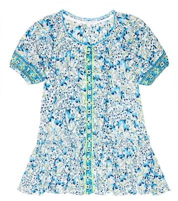 Robe Andrea à fleurs | Poupette St Barth Kids