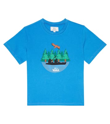 Road Trip 코튼 티셔츠 | Woolrich Kids