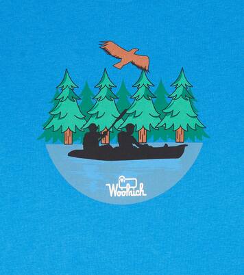 Road Trip 코튼 티셔츠 | Woolrich Kids