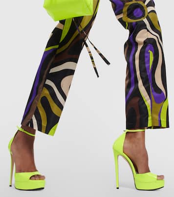 Sandali Max 150 in vernice con plateau | Jimmy Choo