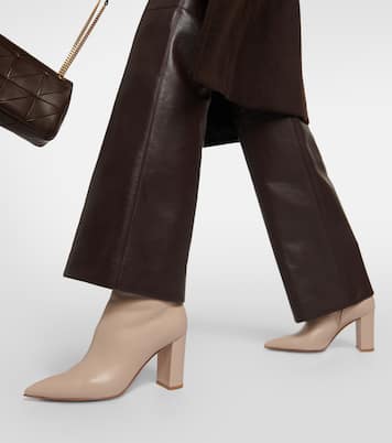 Piper 85 leather ankle boots | Gianvito Rossi
