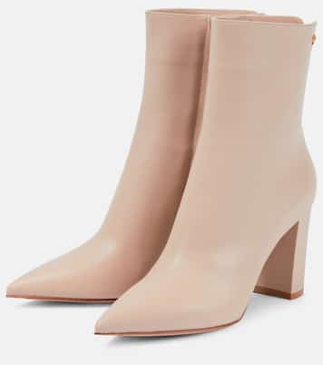 Piper 85 leather ankle boots | Gianvito Rossi