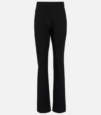 Pantalon droit Lari à taille mi-haute | Max Mara