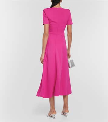 Asymmetrical midi dress | Roland Mouret