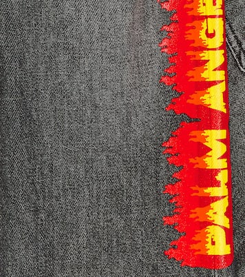 Logo straight-leg jeans | Palm Angels Kids