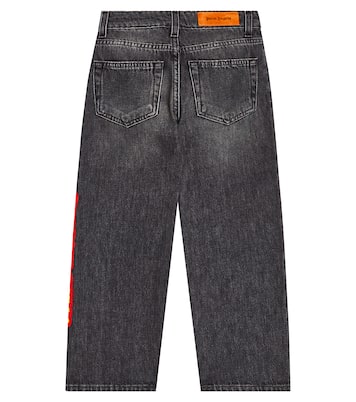 Logo straight-leg jeans | Palm Angels Kids