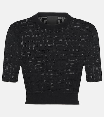 Top raccourci 4G en jacquard | Givenchy