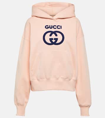 Sudadera de jersey de algodón con GG | Gucci