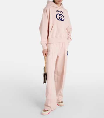 Sudadera de jersey de algodón con GG | Gucci