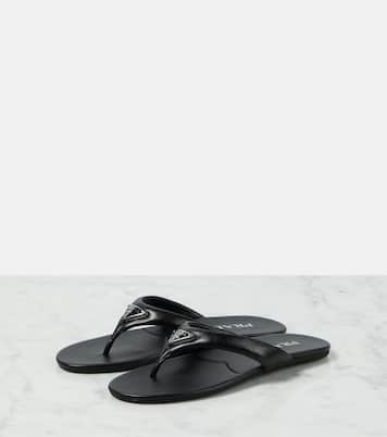 Sandalen aus Leder | Prada