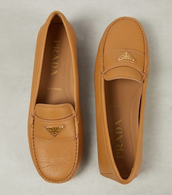 Mokassins aus Leder | Prada