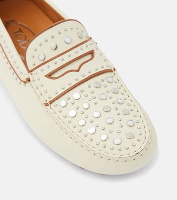 Verzierte Mokassins Gommino aus Leder | Tod's