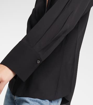 Bluse aus Seiden-Georgette | Vince