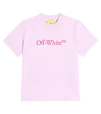 Logo cotton jersey T-shirt | Off-White Kids