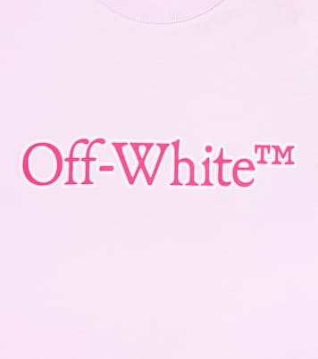 Logo cotton jersey T-shirt | Off-White Kids