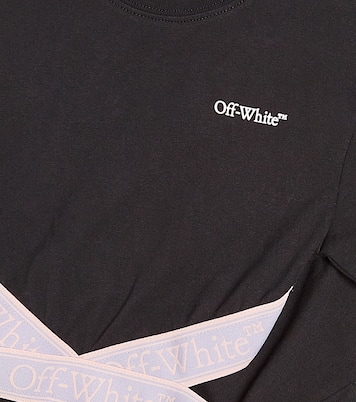 Kleid Bookish aus Baumwoll-Jersey | Off-White Kids
