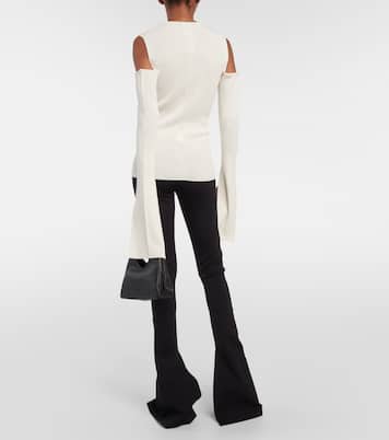 Top de lana virgen con abertura | Rick Owens
