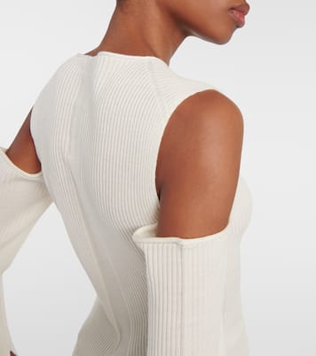 Top de lana virgen con abertura | Rick Owens