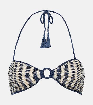 Top bikini in crochet di cotone | Anna Kosturova