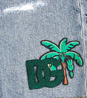 Shorts DG de denim | Dolce&Gabbana Kids