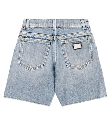 Shorts DG de denim | Dolce&Gabbana Kids