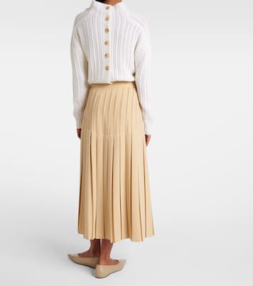 Luisa pleated midi skirt | Max Mara