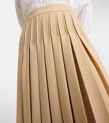 Luisa pleated midi skirt | Max Mara