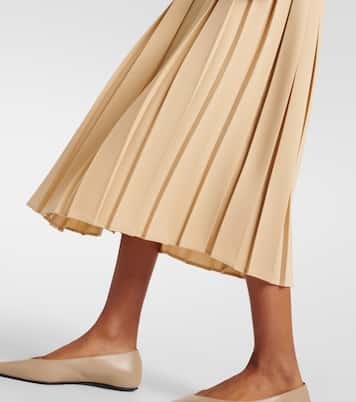 Luisa pleated midi skirt | Max Mara