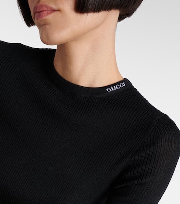 Pull en laine et soie | Gucci