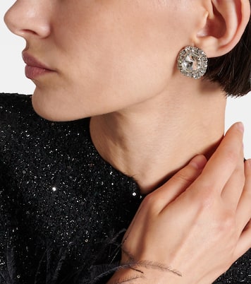 Boucles d'oreilles Dominique à cristaux | Jennifer Behr